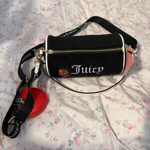 NWT Juicy Couture Strawberry Barrel Bag